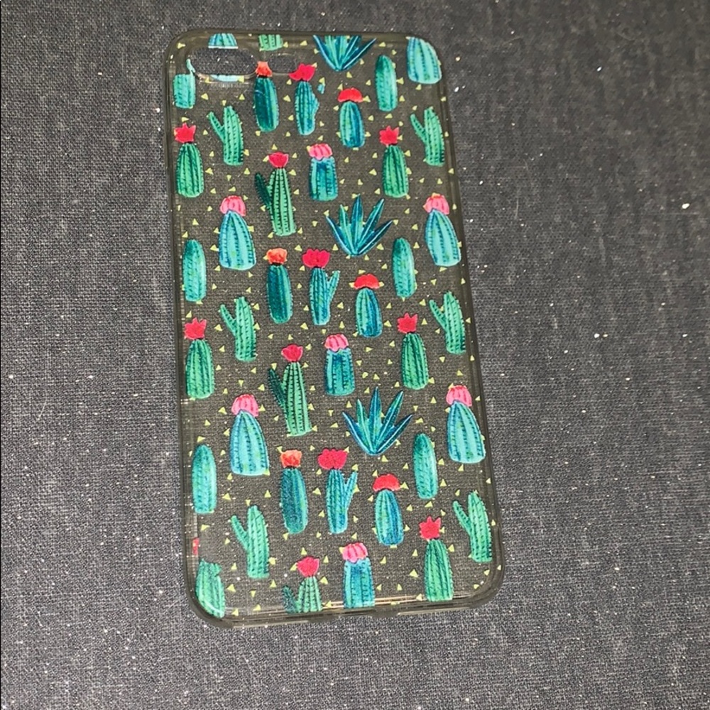 Clear/Cactus iPhone 7/8 Plus Case